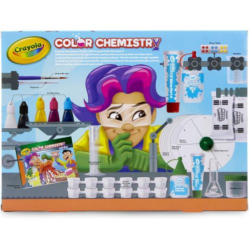  [아마존베스트]Crayola Color Chemistry Set for Kids, Steam/Stem Activities, Gift for Ages 7, 8, 9, 10