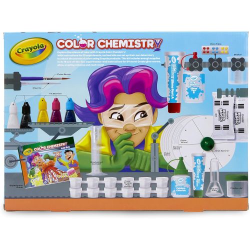  [아마존베스트]Crayola Color Chemistry Set for Kids, Steam/Stem Activities, Gift for Ages 7, 8, 9, 10