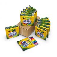 Crayola Ultra Clean Washable Markers, Broad Line, 12 Pack, 10 Colors