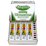 Crayola Watercolors Classpack, 24 Paint Pans, 12 Refills, Assorted