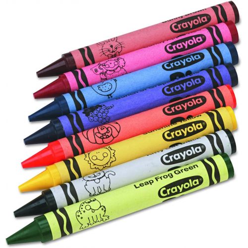  Crayola Jumbo Crayons Classpack, Toddler Crayons, 8 Colors, 200 Count, 8 Assorted (528389)