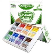 Crayola Bulk Broad Line Washable Markers, School Supplies Classpack, 200 Count, Assorted