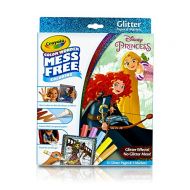 Crayola 75 2445 Color Wonder Disney Princess Glitter Coloring Pages & Markers Set Art Gift for Kids & Toddlers 3 & Up