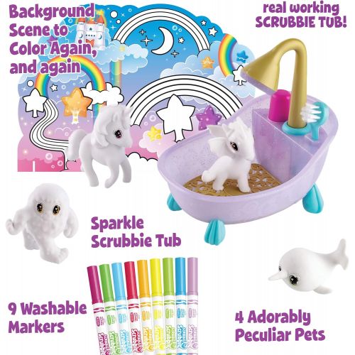  Crayola Scribble Scrubbie Peculiar Pets, Kids Toys, Gift for Kids, Ages 3, 4, 5, 6