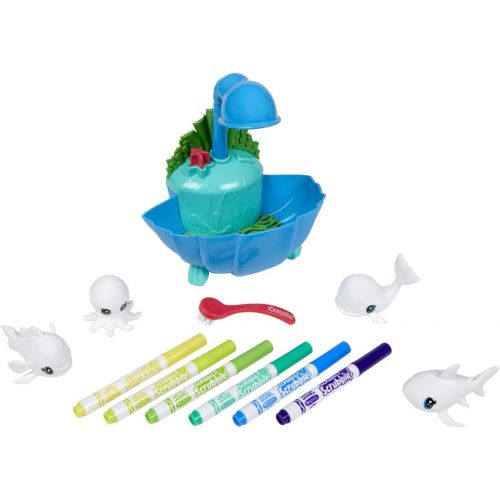  Crayola Scribble Scrubbie Pets Lagoon Playset, Toys for Boys & Girls, Gifts for Kids, Ages 3, 4, 5, 6