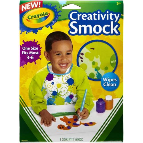  [아마존베스트]Crayola Art Smock for Kids, Painting Supplies, Ages 3, 4, 5, 6