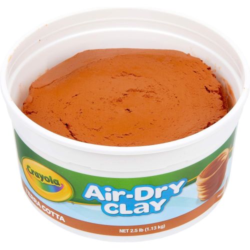  [아마존베스트]Crayola Air Dry Clay, Terra Cotta, 2.5 Lb Per Pack