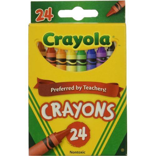  Wholesale: One Case of Crayola Crayons 24 Count (Case Contains 48 Boxes)
