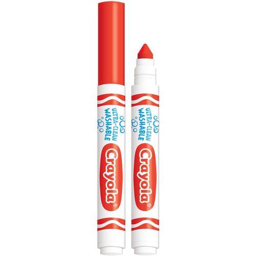  Crayola Broad Line Washable Markers, Classpack Bulk Markers, 200 Count