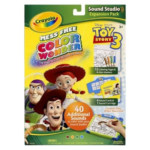  Crayola Color Wonder Sound Studio Disney Toy Story Refills