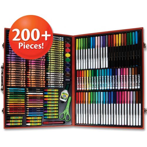  Crayola Masterworks Art Case, Over 200 Pieces, Gift for Kids, Age 4, 5, 6, 7 (Amazon Exclusive)