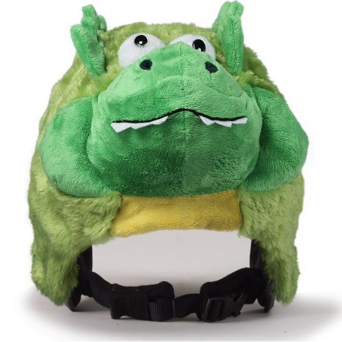  CrazeeHeads crazeeHeads Pickles the Alligator Plush Helmet Cover by crazeeHeads