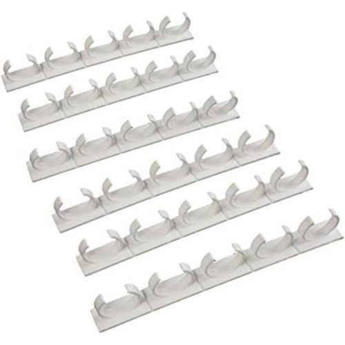  Crazy Chef Spice Clips Spice Gripper Clips Strips Cabinet Holder - Spice Organizer Holds 30 Spice Jars - Pantry and Inside Cabinet Organization 3M Adhesive Strength