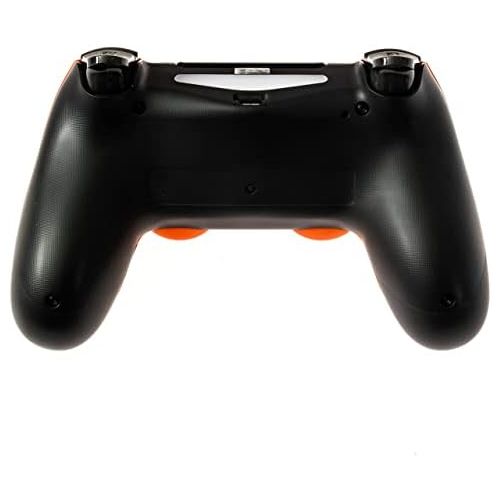  DualShock 4 Wireless Controller for PlayStation 4 - Soft Touch Orange PS4 - Added Grip for Long Gaming Sessions - Multiple Colors Available