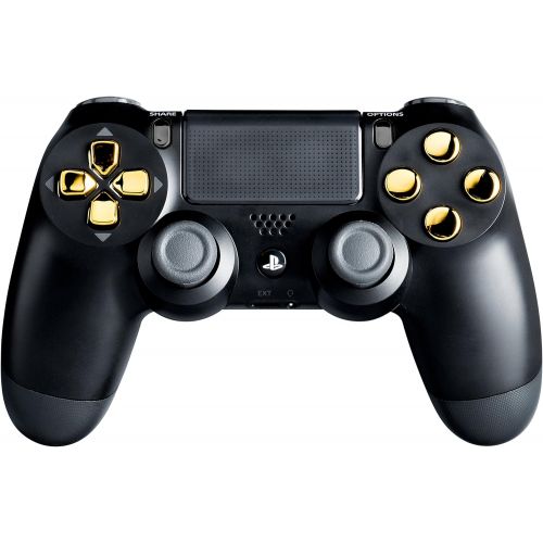  [아마존베스트]Crazy Controllerz PS4 Modded Controller Gold Chrome - Playstation 4 - Master Mod Includes Rapid Fire, Drop Shot, Quick Scope, Sniper Breath, and More - Works for all Call of Duty Games