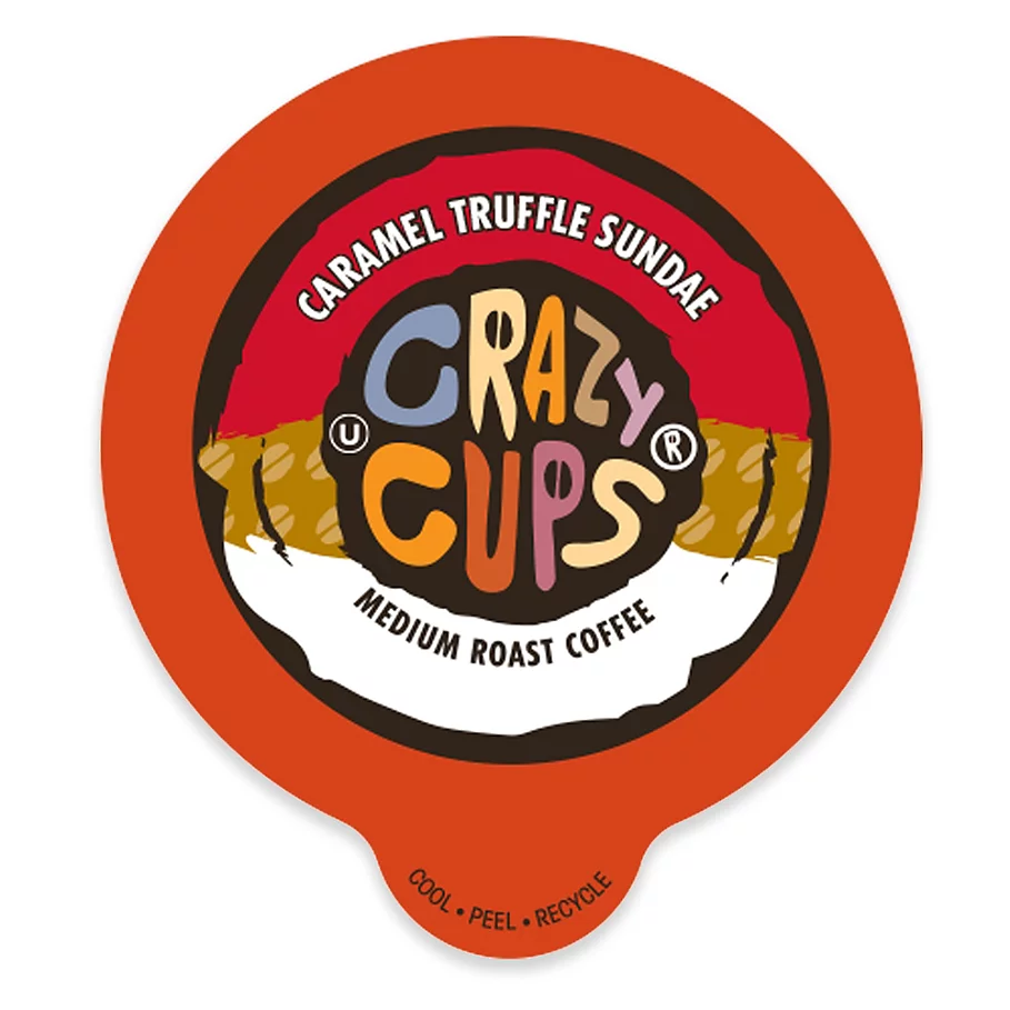  22-Count Crazy Cups Caramel Truffle Sundae Flavored Coffee