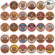 Crazy Cups Flavored Coffee in Single Serve Coffee Pods - Flavor Coffee Variety Pack for Keurig K Cups Machine from Crazy Cups, 30 Count