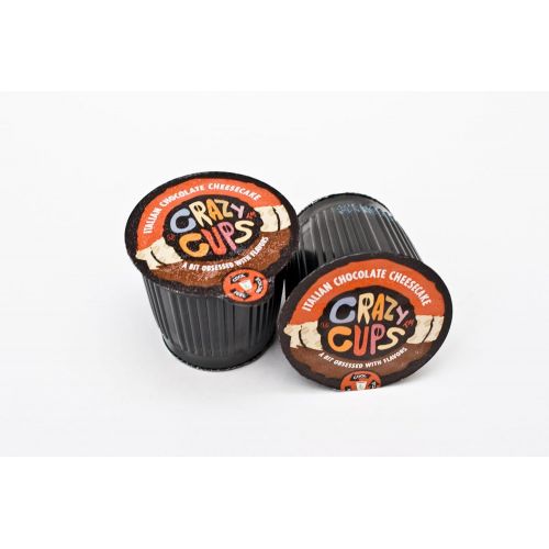  Crazy Cups Flavored CoffeeDeluxe Sampler, Single Serve Cups for the Keurig K Cup Brewer, 20 count
