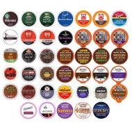 Crazy Cups Custom Variety Pack Bold Coffee Single Serve Cups for Keurig K Cup Brewers Sampler, 40 Count