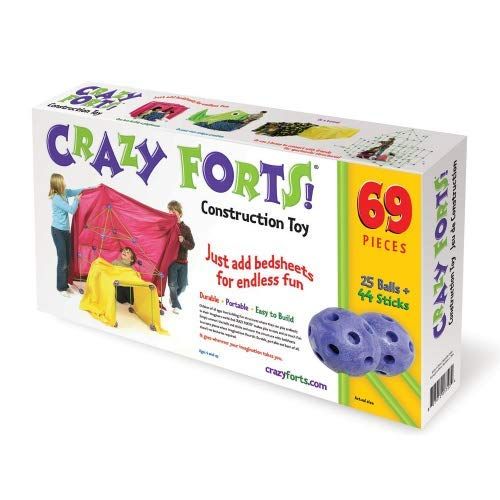  Crazy Forts, Purple, 69 Pieces