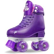 Crazy Skates Adjustable Roller Skates for Girls and Boys - Glitter Pop Collection - Size Adjustable to fit Four Sizes