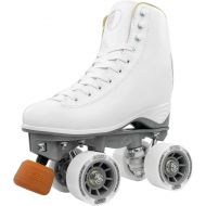 Crazy Skates Celebrity Art Roller Skates - Classic High White Artistic Quad Skate