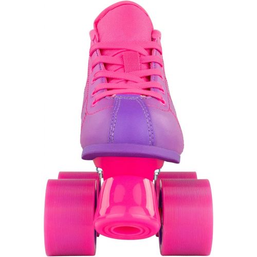  Crazy Skates Rocket Roller Skates for Girls and Boys - Great Beginner Kids Quad Skate - Available in Two