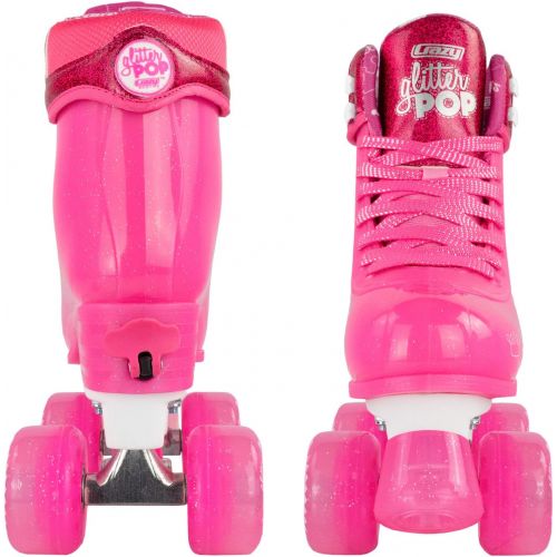  Crazy Skates Adjustable Roller Skates for Girls and Boys - Glitter Pop Collection