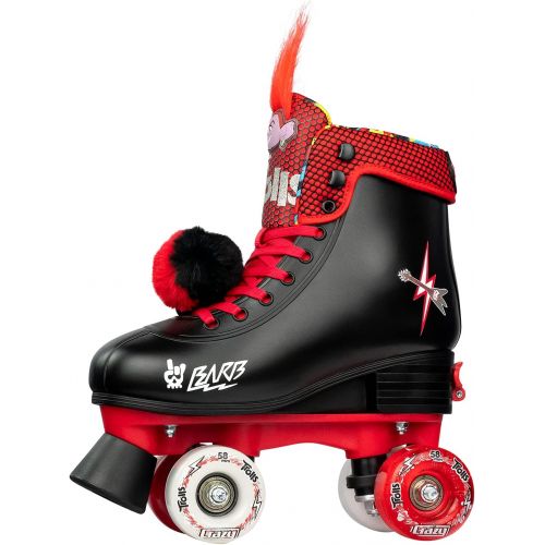  Crazy Skates Trolls Size Adjustable Roller Skates - Featuring Poppy or Barb from Trolls World Tour