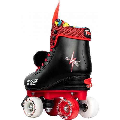  Crazy Skates Trolls Size Adjustable Roller Skates - Featuring Poppy or Barb from Trolls World Tour