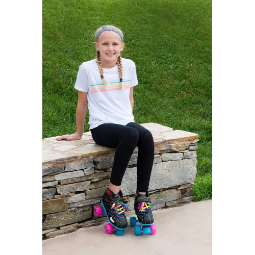  Crazy Skates Dream Roller Skates for Girls with LED Light-up Wheels