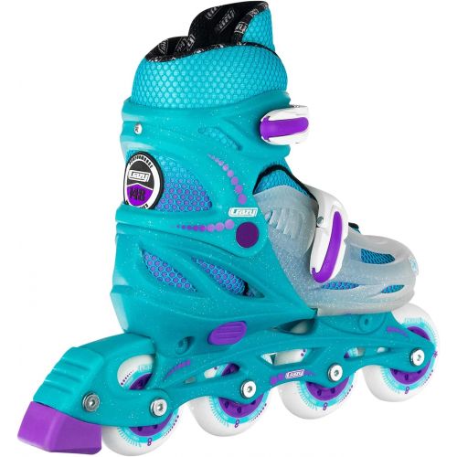  Crazy Skates Adjustable Inline Skates for Girls and Boys - Adjust to fit 4 Sizes - Model 148