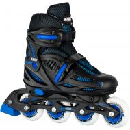 Crazy Skates Adjustable Inline Skates for Girls and Boys - Adjust to fit 4 Sizes - Model 148