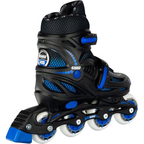  Crazy Skates Adjustable Inline Skates for Girls and Boys - Adjust to fit 4 Sizes - Model 148