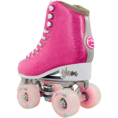  [아마존베스트]Crazy Skates Glam Roller Skates for Women and Girls | Dazzling Glitter Sparkle Quad Skates