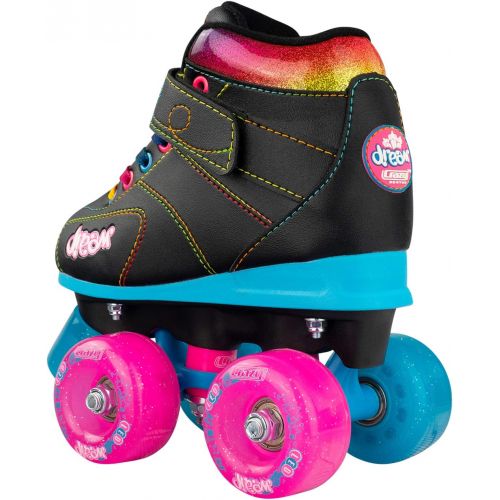  Crazy Skates Dream Roller Skates for Girls with LED Light-up Wheels