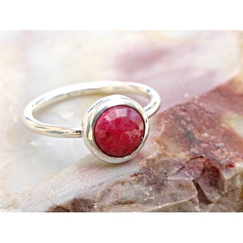  CrazyAss Jewelry Designs ruby ring silver, womens personalized ring, gift for women, delicate silver ring ruby, ruby engagement ring silver, ruby anniversary gift