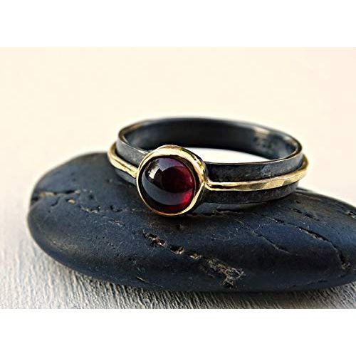  CrazyAss Jewelry Designs celtic garnet ring viking, red garnet ring gold, viking engagement ring mens garnet ring gold silver, celtic promise ring anniversary gift