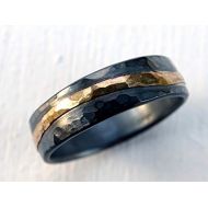 CrazyAss Jewelry Designs forged wedding band for men, viking wedding ring forged mens ring gold silver, celtic engagement band, cool mens ring, unique gift for him