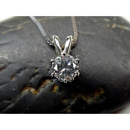  CrazyAss Jewelry Designs dainty diamond necklace white gold diamond pendant, fine white gold necklace diamond, white gold pendant gift for her anniversary gift women