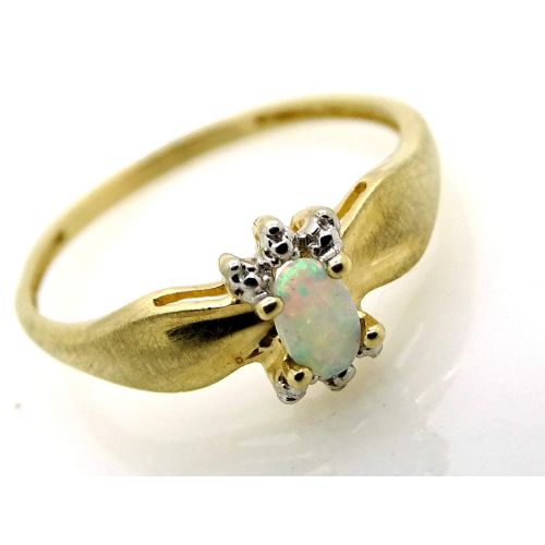  CrazyAss Jewelry Designs silver and gold opal ring, opal engagement ring, Australian opal ring, silver gold ring opal, October birthstone ring anniversary gift for her