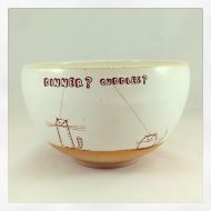 /Crazycatladyceramics Doodle Cats Bowl