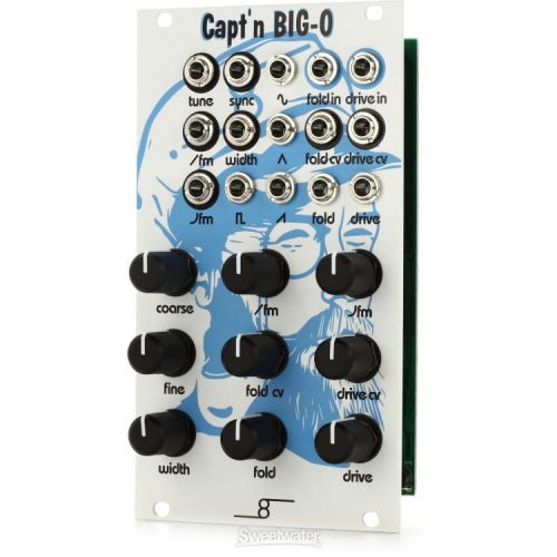  Cre8audio Capt'n Big-O Eurorack VCO Module with Waveshaping