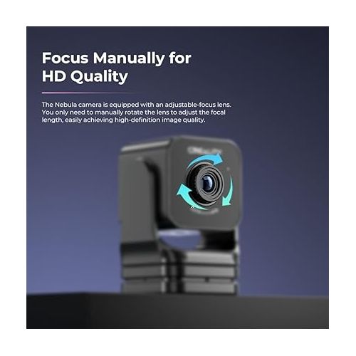  Creality Nebula Camera for 3D Printers, Compatible with Sonic Pad, Nebula Pad, Ender-3 V3 KE, CR-10 SE, HOLOT-MAGE PRO, Real-Time Monitoring, Time-Lapse Photography, Spaghetti Detection, HD Quality
