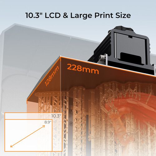  Creality HALOT-MAGE Resin 3D Printer