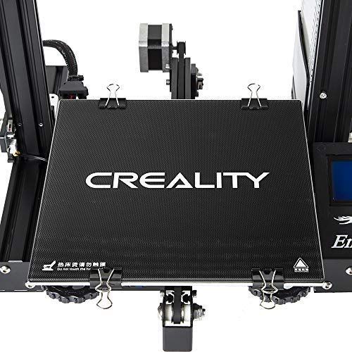 [아마존 핫딜]  [아마존핫딜]Comgrow Creality 3D Ender 3X 3D Printer with Tempered Glass Plate and Five Free Nozzle Build Volume 8.6 x 8.6 x 9.8