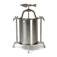 Creamery In A Box Whey Station Stainless Steel Base Cheese Press Cylinder For Making Small Batch Of Homemade Cheese