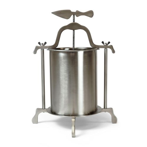  Creamery In A Box Whey Station Stainless Steel Base Cheese Press Cylinder For Making Small Batch Of Homemade Cheese