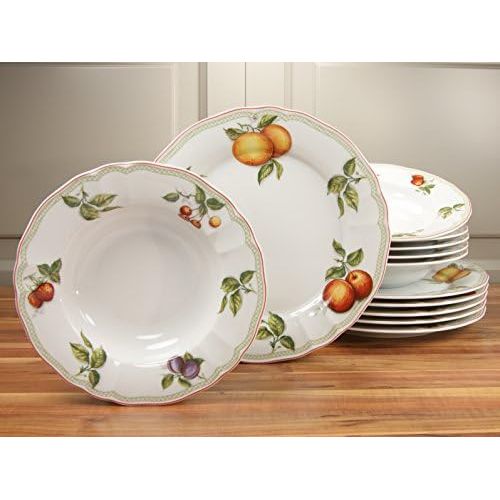  Creatable CreaTable 17031, Serie Flora Orchard, Geschirrset Tafelservice 12 teilig