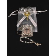 /CreationsAndrea 12 Mini Bibles And Rosary Personalized First Communion Favor Primera Comunion Recuerdo Con Rosario Personalizado